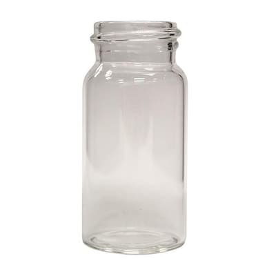 Chromatography Research Supplies 24 mL Clear EPA Vial (100/pk) 24-400 thread